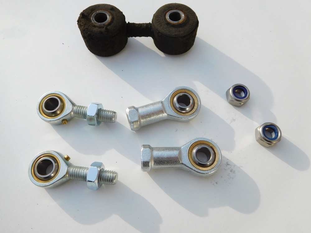 original drop link and parts to make new one